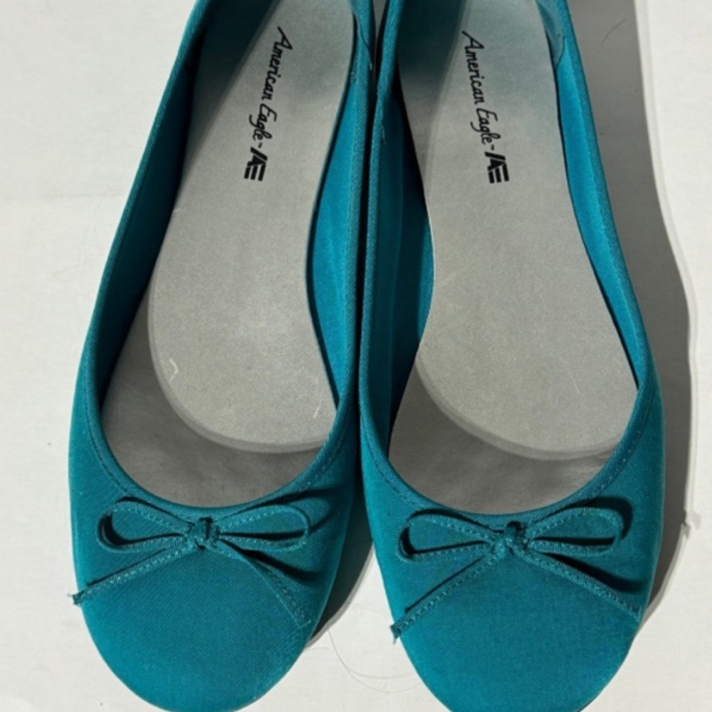 American Eagle Outfitters Women's Blue Ballet Flats